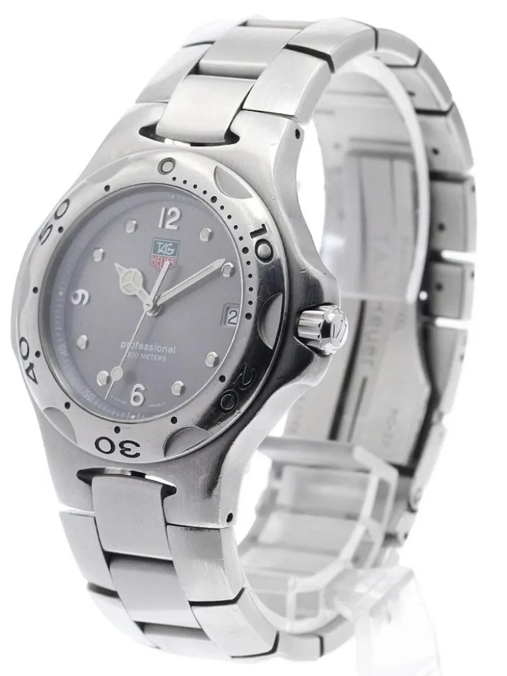 TAG HEUER Kylium WL1111 Date Gray Dial Quartz Men's Watch_971011